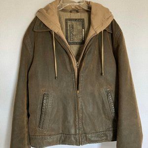 BKE waxed canvas lined jacket
